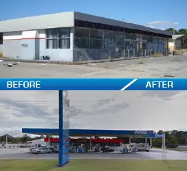 Refurbishment of existing Truckstop Lexia 