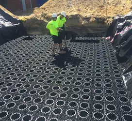 ACO Stormbrixx Drainage Cells: St Maria Goretti’s Catholic School